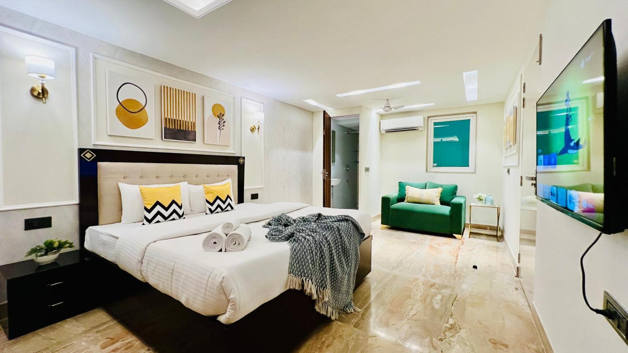 Zen Suites Gurgaon - Luxe Stays Collection Buitenkant foto